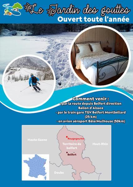 Le Jardin Des Gouttes Bed & Breakfast Rougegoutte Dış mekan fotoğraf